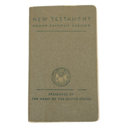 The New Testament, US Army, Roman Catholic Version, 1941
