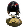 Helmet, Flight, APH-5, Crew Chief David Smith, OV-1 Mohawk, US Army, Vietnam, 1965-1966, Complete