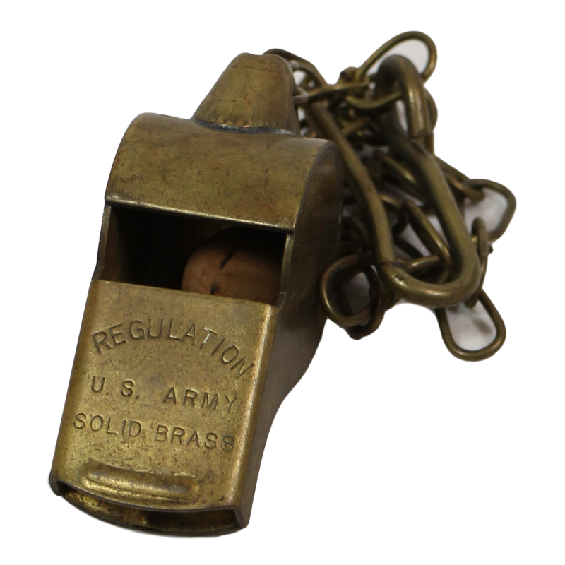 Sifflet en laiton, REGULATION, US Army