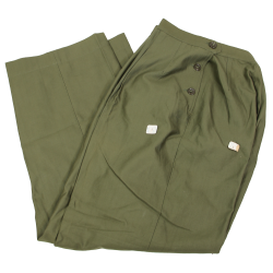 Trousers, Women's, Outer Cover, WAC & Nurse, Size 40R, 1945, Mint