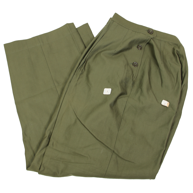 Trousers, Women's, Outer Cover, WAC & Nurse, Size 40R, 1945, Mint