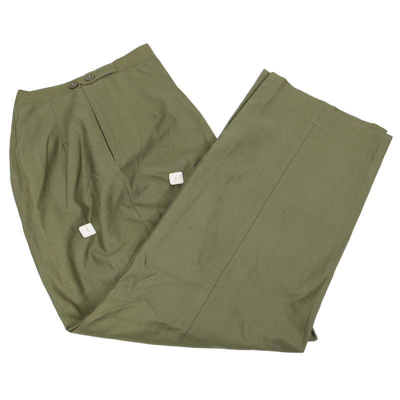 Trousers, Women's, Outer Cover, WAC & Nurse, Size 40R, 1945, Mint