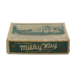 Box, Chocolate Bar, Milky Way, 1941