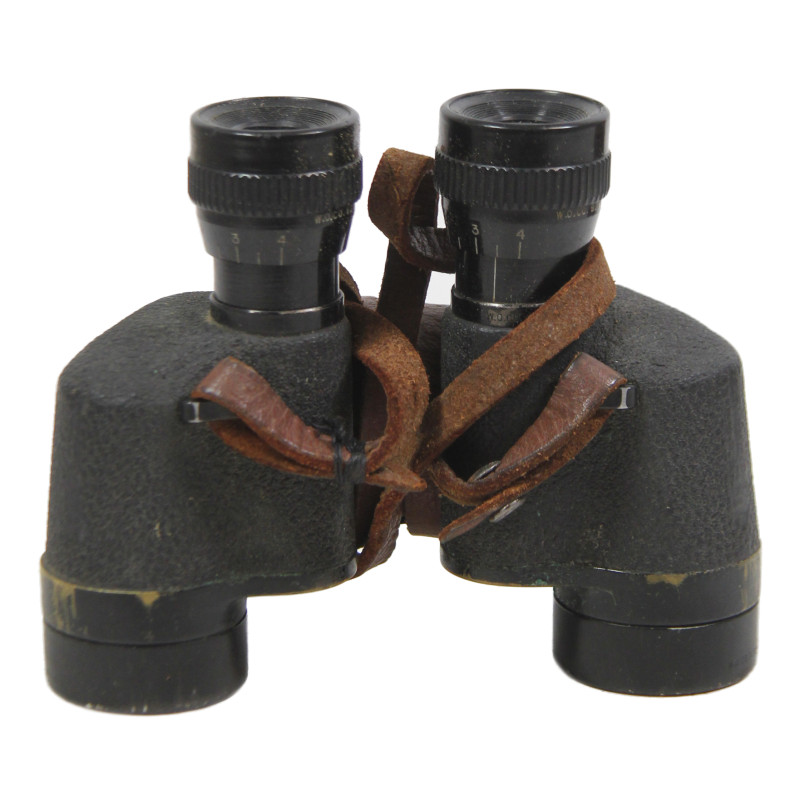 Jumelles M5, 6x30, WOLLENSAK 1941, avec étui en cuir