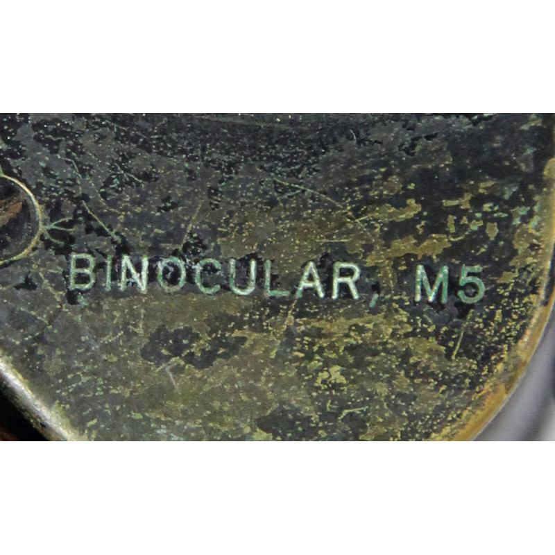 Jumelles M5, 6x30, WOLLENSAK 1941, avec étui en cuir