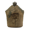 Gourde US Army, complète, housse camouflée, 1942, Normandie