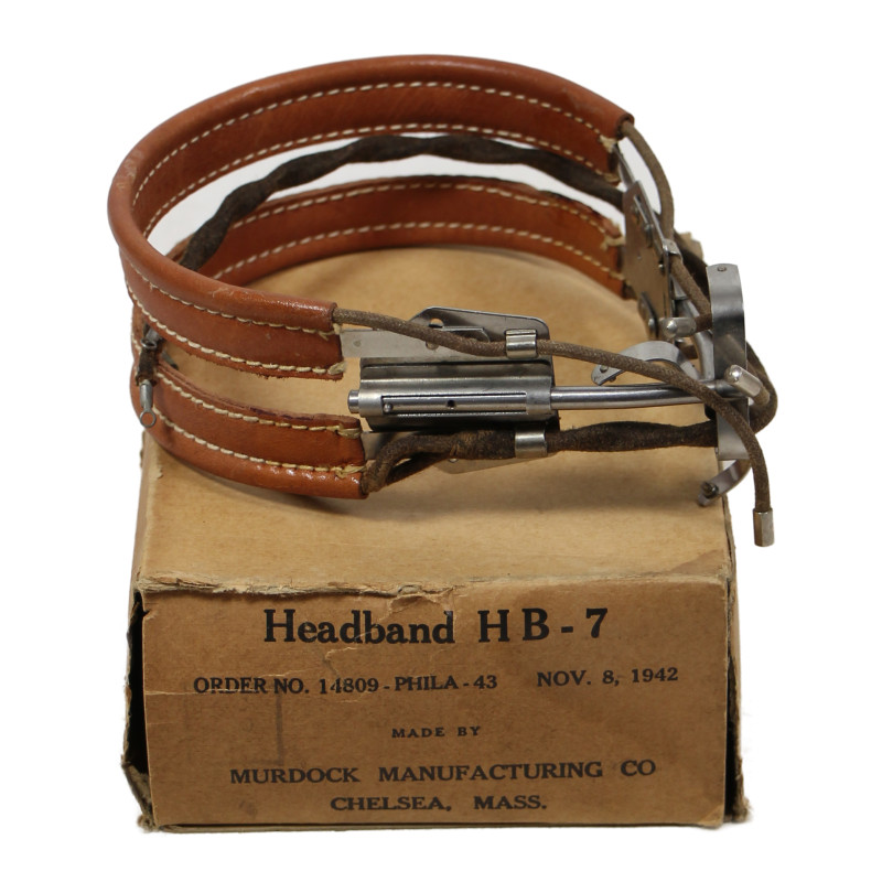 Headset, HB-7, for Receivers, ANB-H-1, 1942, in Box