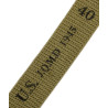 Ceinture de pantalon troupe, US Army, J.Q.M.D. 1945, taille 40