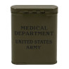 Tin, US Army, Medical Department, Iodine Swabs, Item No. 9767500