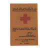 Card, Identification, Medical, 1st Type, Cpt. Miles Cermak, 1944