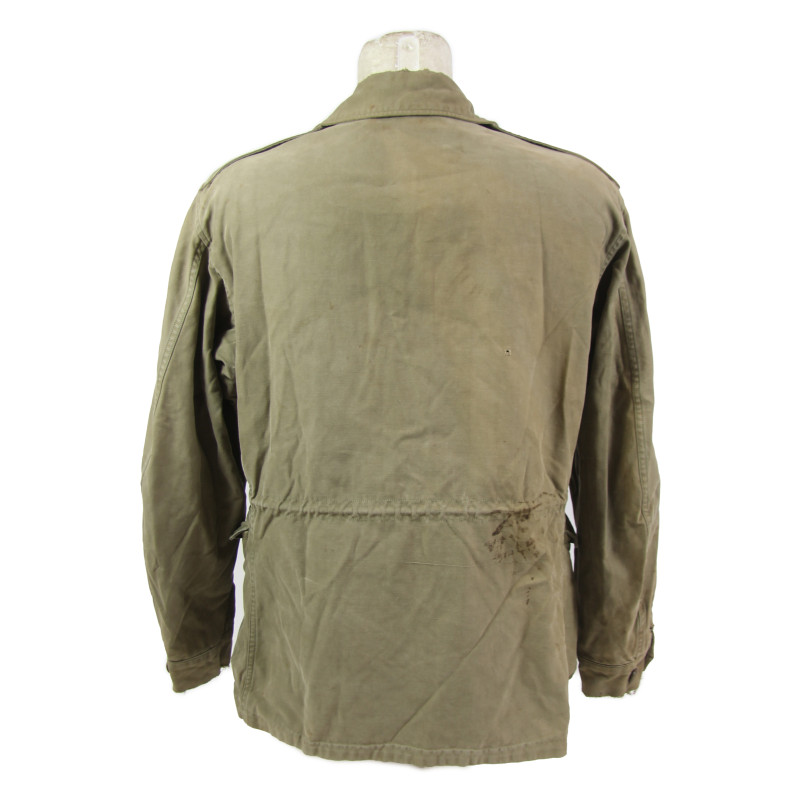 Veste M-1943, 1er type, US Army, matricule partiel