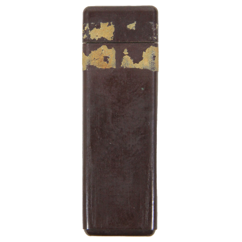 Case, Bakelite, German, for Anti-Gas Tablets, Skin Decontamination, 1939