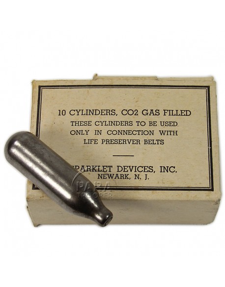 Boite de cartouches de gaz CO², Sparklet Devices, Inc.