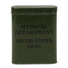 Tin, US Army, Medical Department, Iodine Swabs, Item No. 9767500