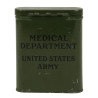 Tin, US Army, Medical Department, Iodine Swabs, Item No. 9767500