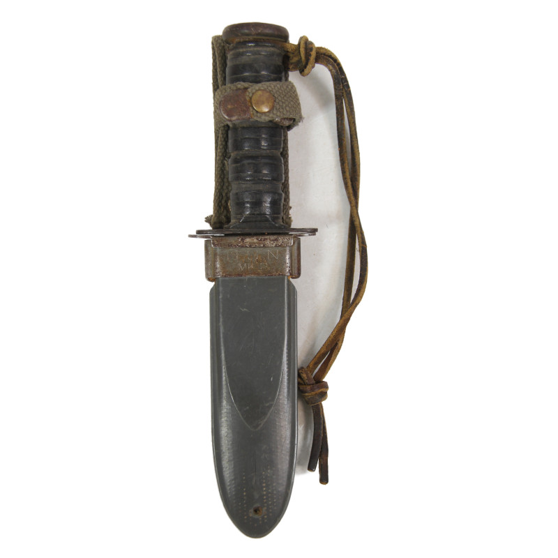 Couteau de combat, MK 2, CAMILLUS, US Navy, avec fourreau, raccourcis