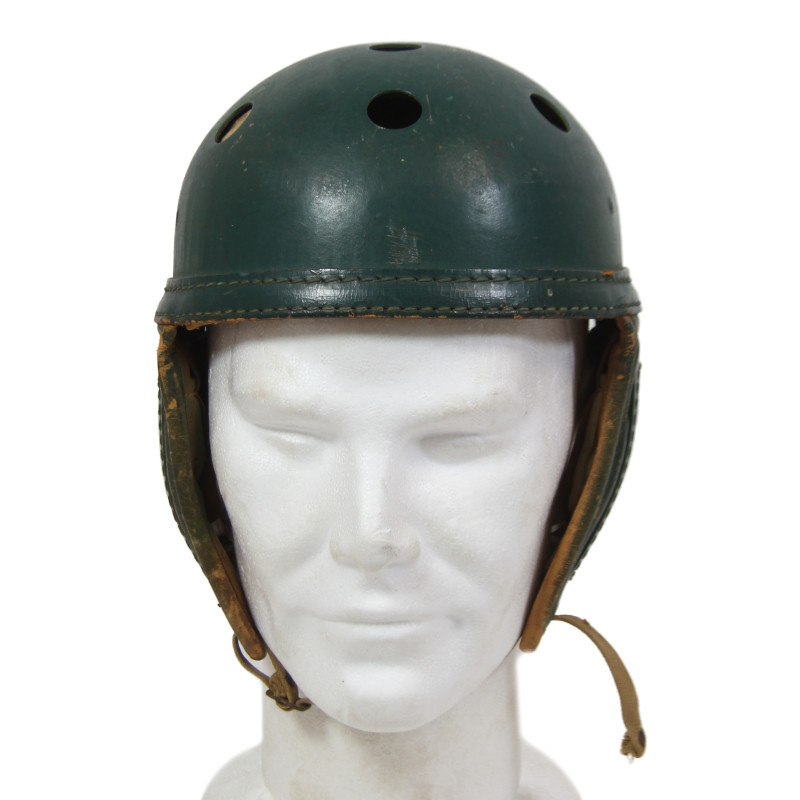 Casque de tankiste, US Army, WILSON ATH. GOODS MFG. CO., taille 59, modifié, football