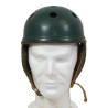 Helmet, Tank, US Army, WILSON ATH. GOODS MFG. CO., Size 7 ⅜, Modified, Football