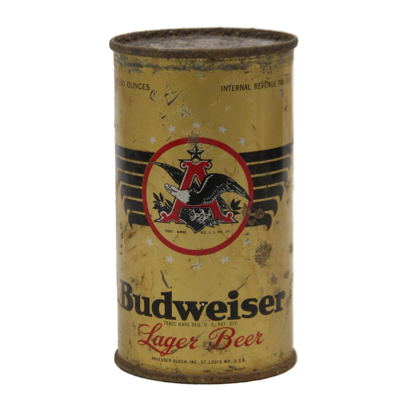 Can, Budweiser, Lager Beer, Empty