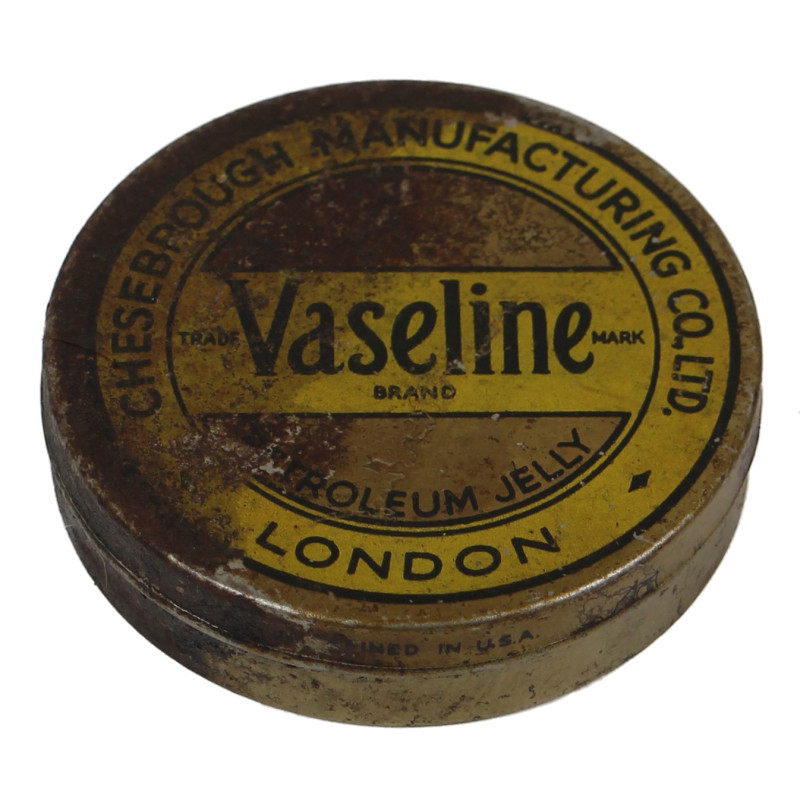 Tin, Vaseline, British, PETROLEUM JELLY, Isigny-sur-Mer
