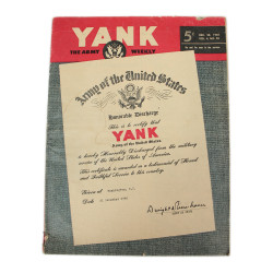 Magazine YANK, 28 décembre 1945, dernier numéro