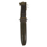 Knife, Trench, USM3, Modified, German Officer's Sword, with USM8 Scabbard, 1st Type