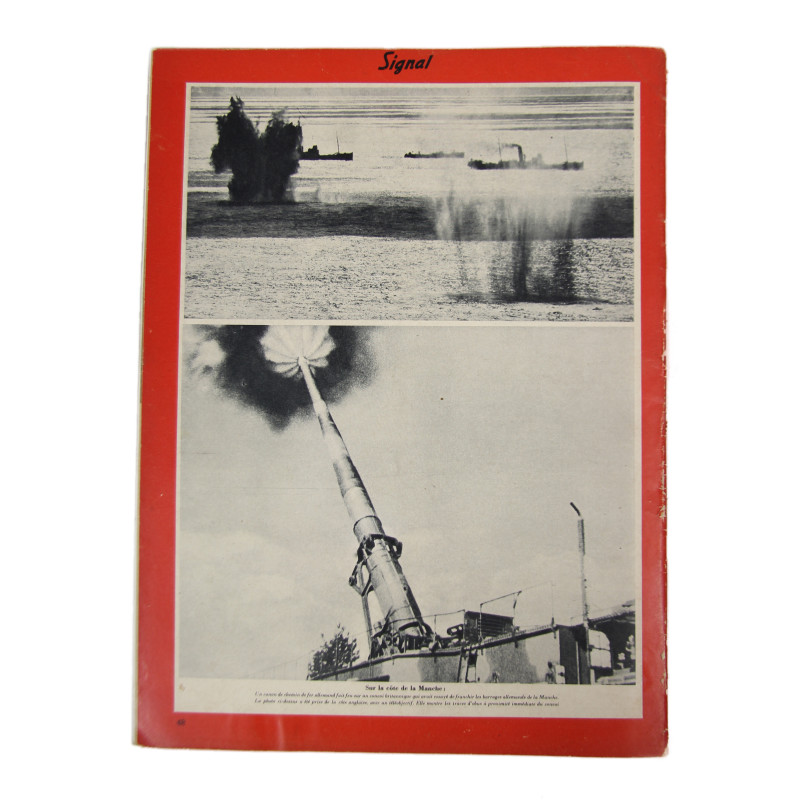 Magazine, Signal, numéro 1, octobre 1940, édition française