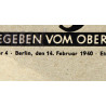 Magazine, Die Wehrmacht, February 14, 1940