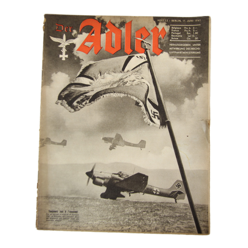 Magazine, Der Adler, 17 juin 1941, édition française
