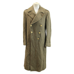 Overcoat, Wool, 42R, Pvt. John Kupetz, 1302nd Engineer General Service Regiment