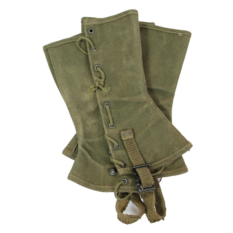 Leggings, Canvas, WAC, OD 7, 2R, NASCO AWNINGS INC. 1944