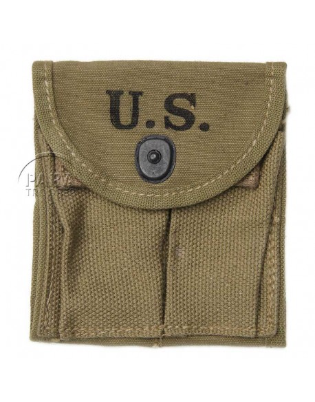 Pouch, Magazine, M1 carbine, HAMLIN CANVAS GOODS CO. 1943