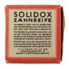 Savon dentaire allemand, SOLIDOX, intact