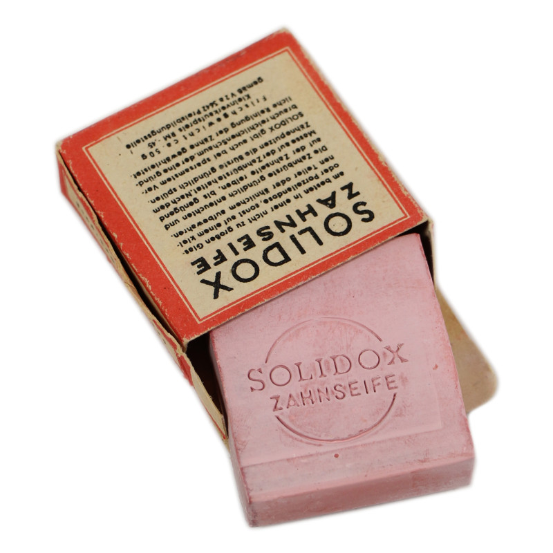 Savon dentaire allemand, SOLIDOX, intact