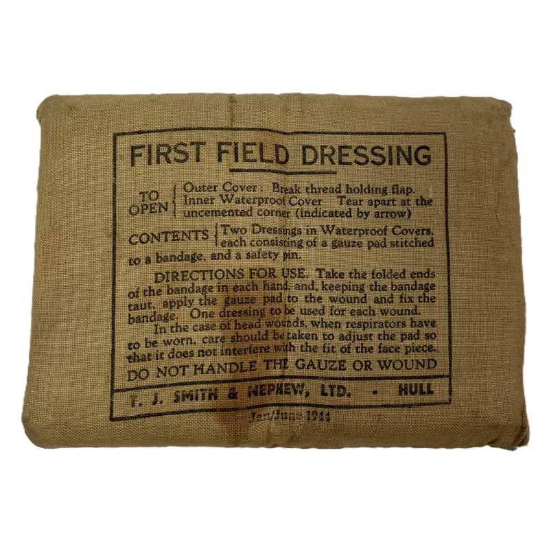 First Field Dressing, British, T.J. Smith & Nephew, LTD., 1944