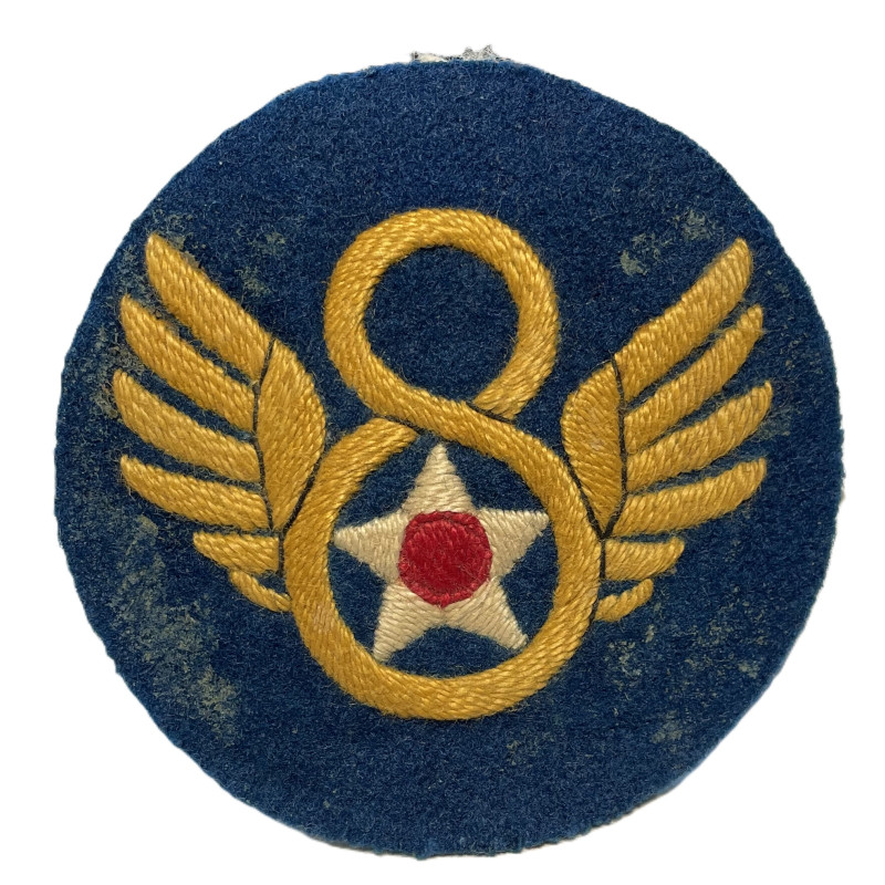 Insignia, 8th Air Force, USAAF, British-Made, Felt