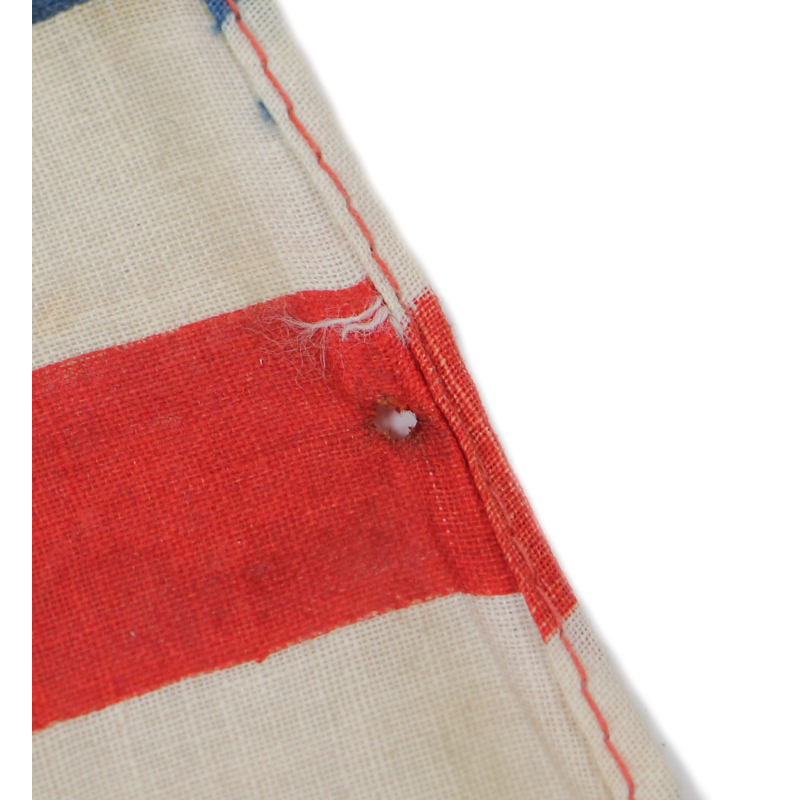 Drapeau Vintage US Navy 7 étoiles - Fanion WW2 Original - Rare