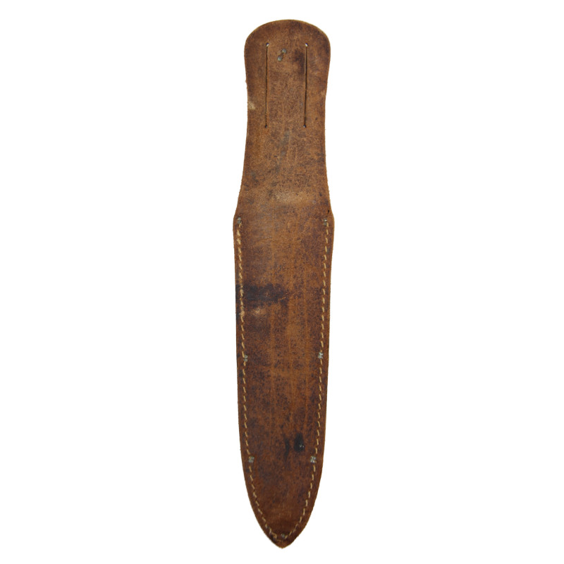 Knife, Fighting, EGW Style, 1st Type, with Leather Scabbard