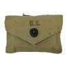 Pochette à pansement M-1942, MIDWEST DUCK & CANVAS CO. 1943, avec pansement Carlisle