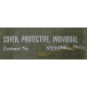 Cover, Protective, Individual, US Navy, 1944