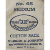 Suspensoir, Athletic Supporter, JOHNSON & JOHNSON, No. 45, Medium, 1943