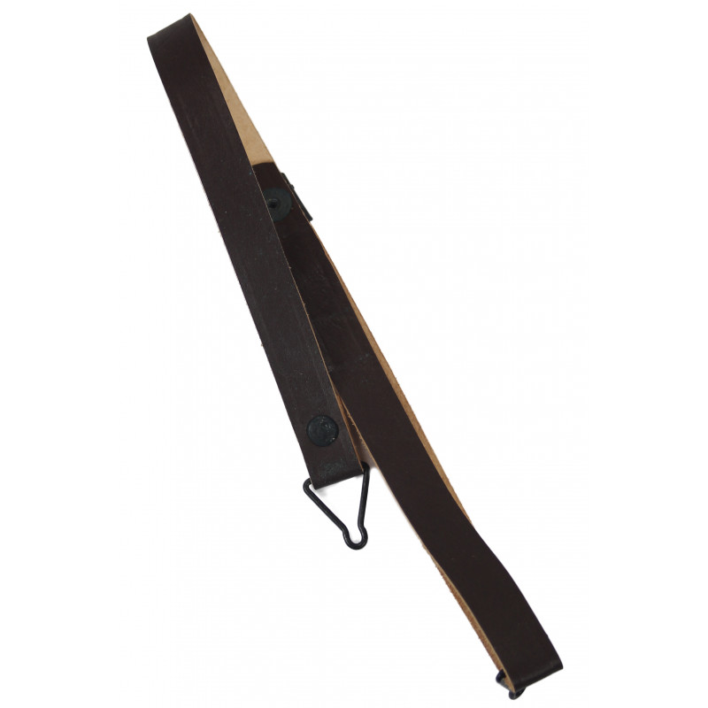 Jugulaire en cuir pour sous-casque (liner), DOT