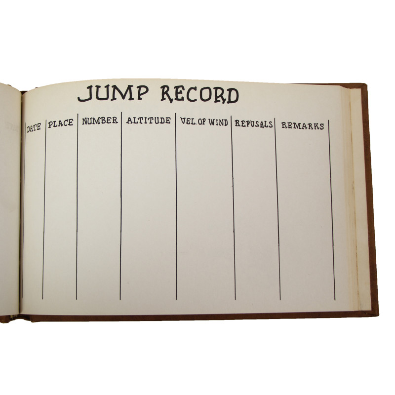 Album, Paratroopers' Log Book, 1949, vierge