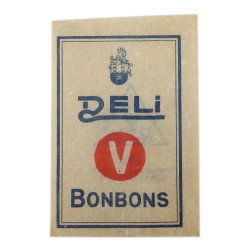 Sachet de bonbons allemands, DELI, vide