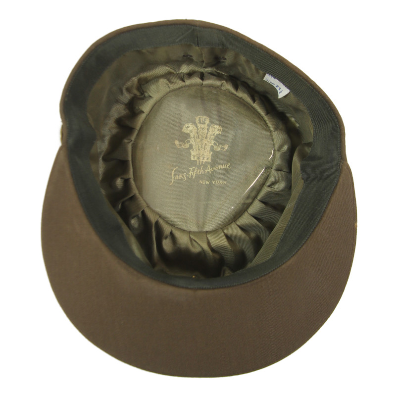 Cap, Service, Women's Army Corps, SAKS, 5th Avenue, New York