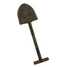 T-Shovel, M-1910, with Cover, MILLER HERMER, INC. 1943, Laundry Number