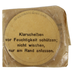 Lenses, Gas Mask, German, bwz 1943