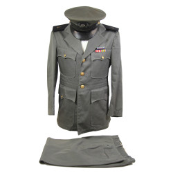 Uniform, Work, Grey, Officer's, US Merchant Marine, Jacket, Trousers and Visor Cap, Howard Bonebreak