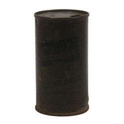 Canette de bière, US Army, Schaefer, Light Beer, vide