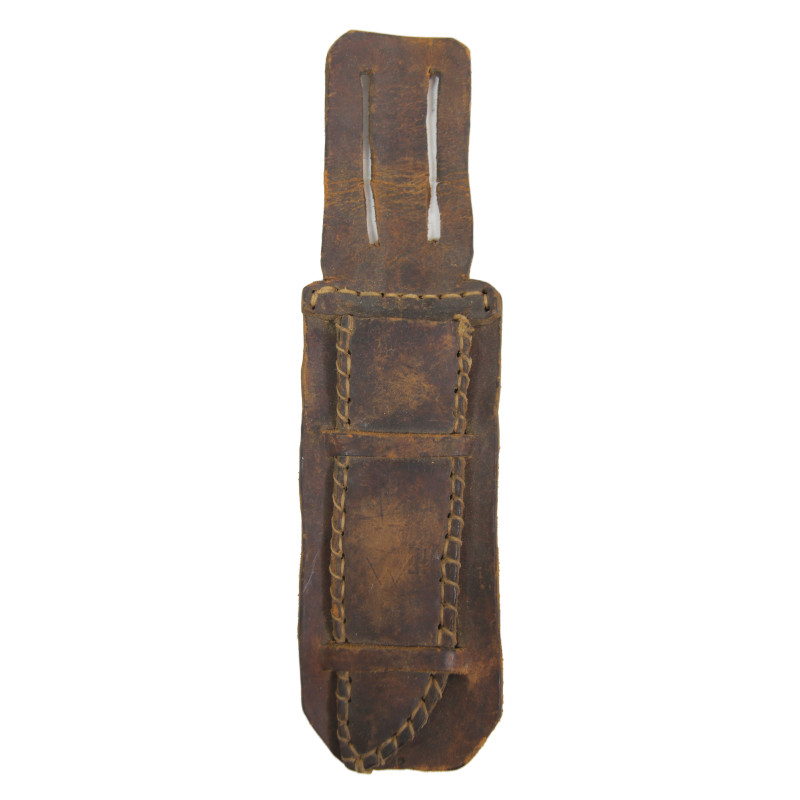 Knife, Fighting, MK 2, CAMILLUS, US Navy, with Leather Scabbard, Theater-Made